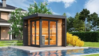 Gartensauna Relax Room 250 2